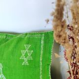 Coussin berbère sabra vert pistache