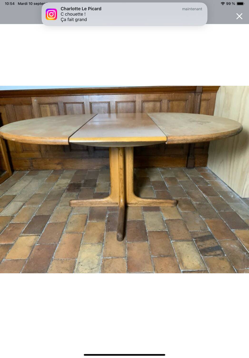 Dining table