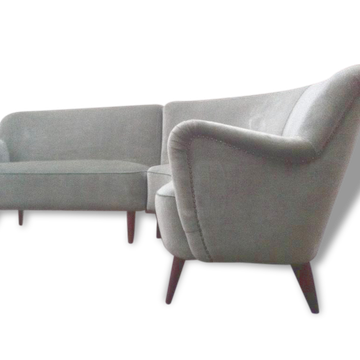 Sofa angle organic club 5 years 50/60