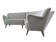 Sofa angle organic club 5 years 50/60