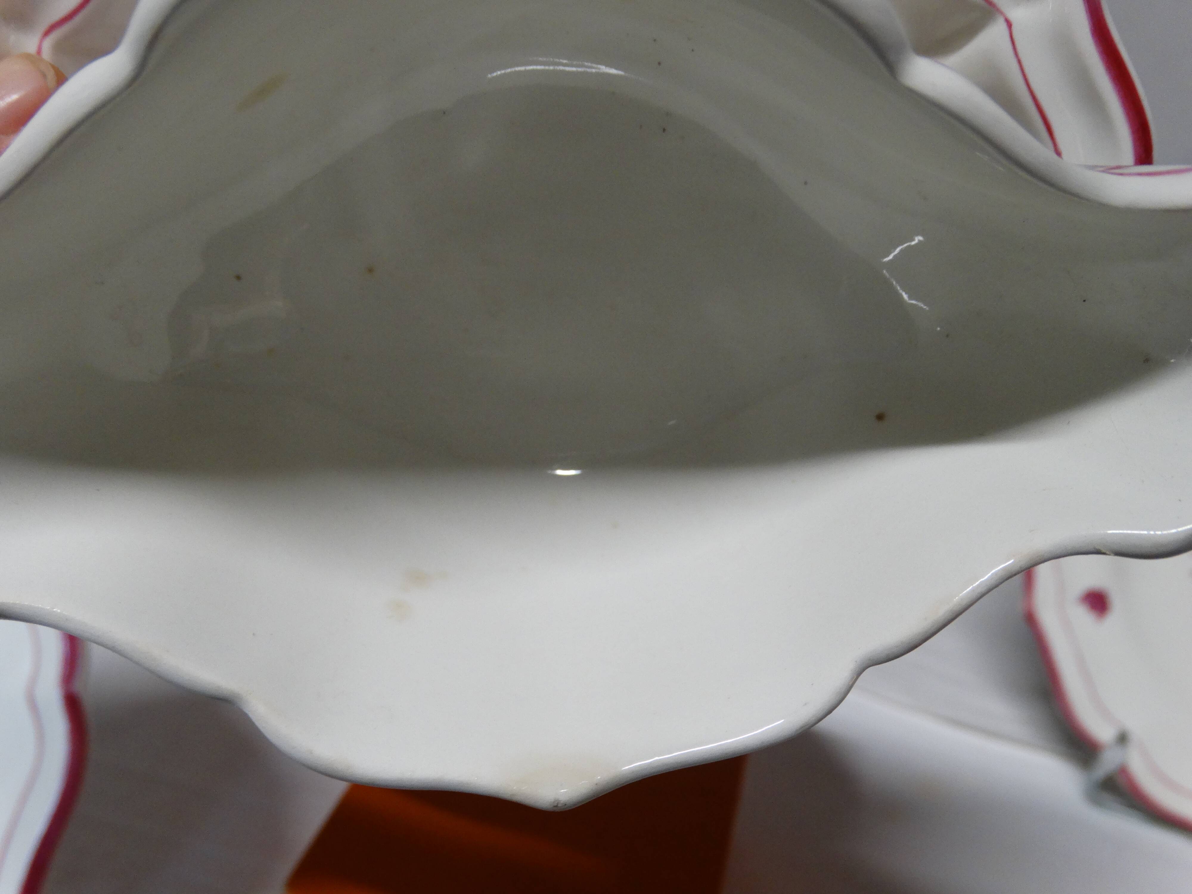 GIEN factory. Earthenware service called "landscapes". 29 pieces.