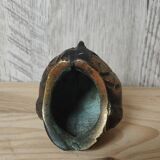 Cendrier poisson bronze