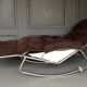 Chaise longue armchair rocking by lama 1970