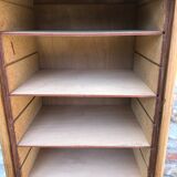 Curtain binder cabinet