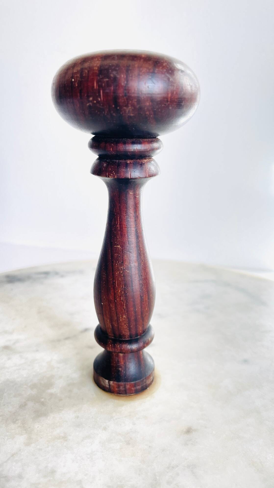 Plateau à fromage marbre et bois vintage