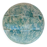 Large official map of the Moon Rand McNally, special 3D edition, USA.