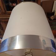 Vintage 1970s White Opaline Lamp