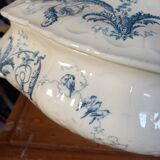 Porcelain soup of Gien late nineteenth century