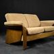 Modern Norwegian mid-century two-seater sofa, low-back loveseat Stressless Pegasus by Ekornes.