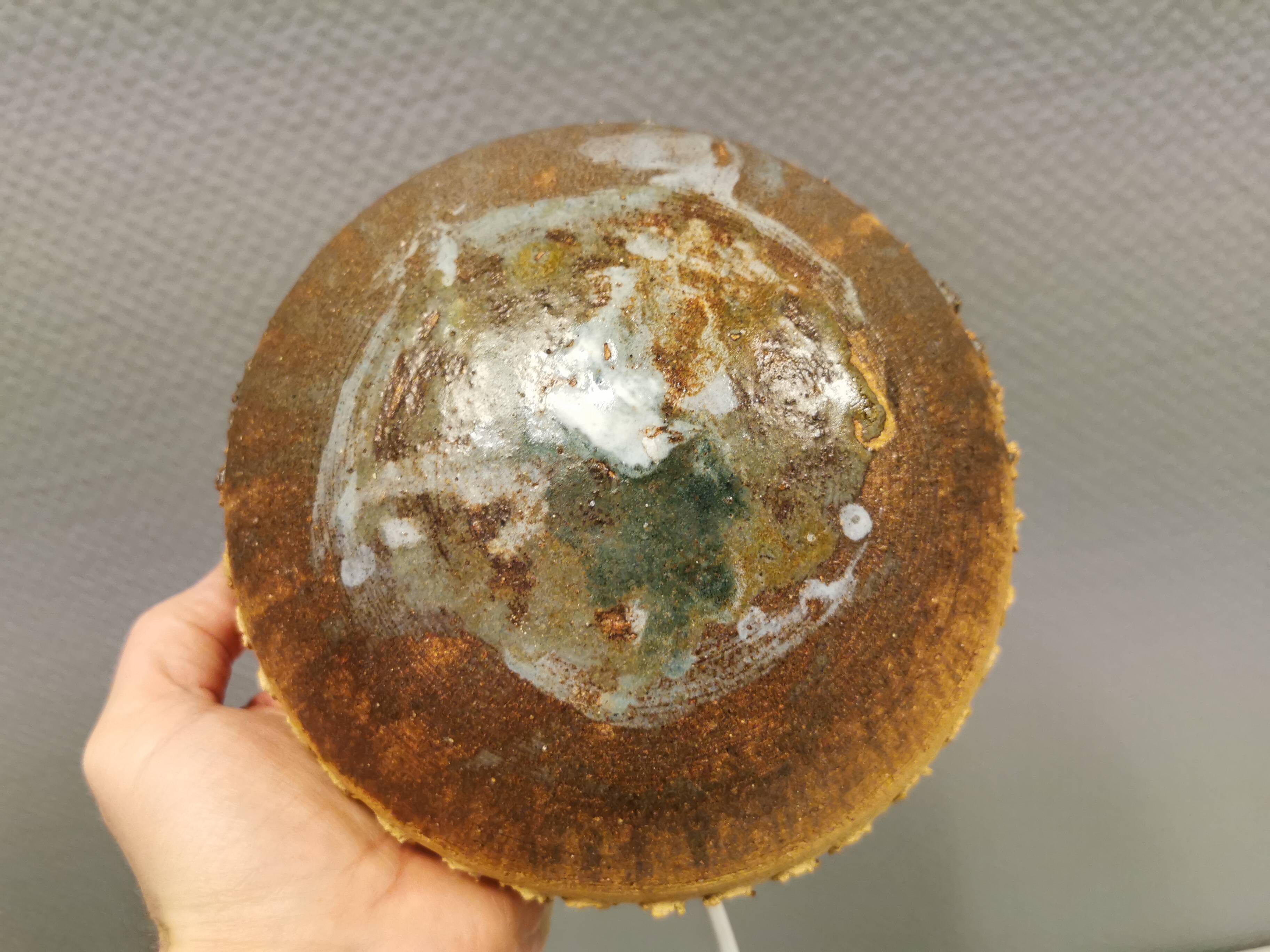 Small ceramic wall light, Danish and estimated from the 1970s.