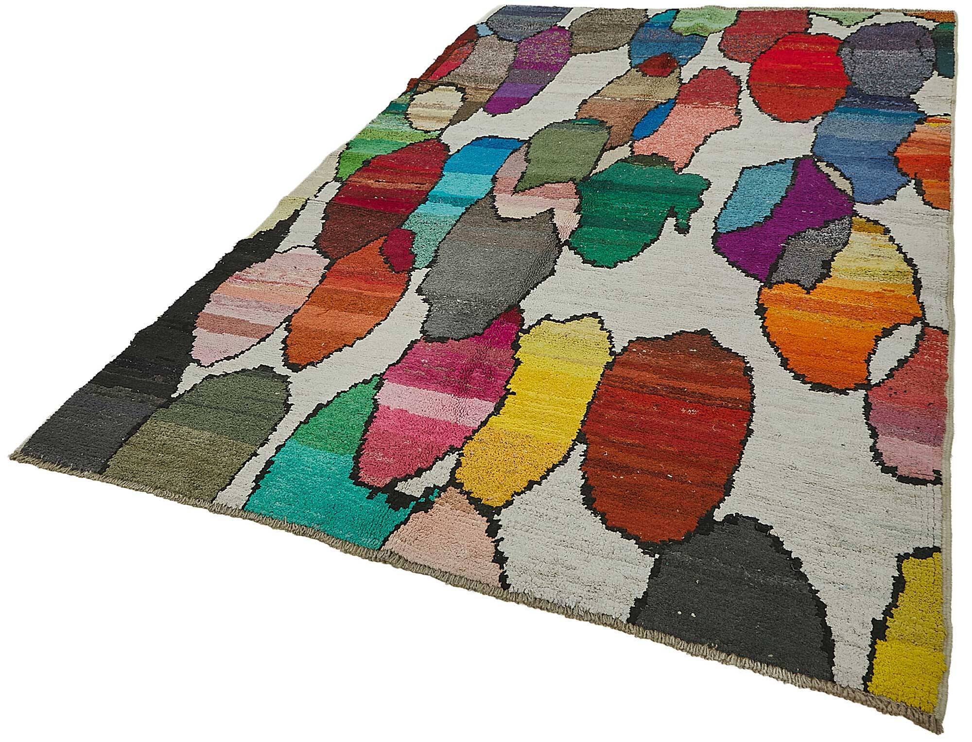 Handwoven Turkish Recycled Boho Rug 200 cm x 316 cm