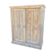 Meuble de métier comptoir buffet bahut enfilade bois brut
