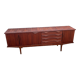 Scandinavian teak row