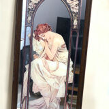Mirror the rest of the night by Alphonse Mucha H85cm