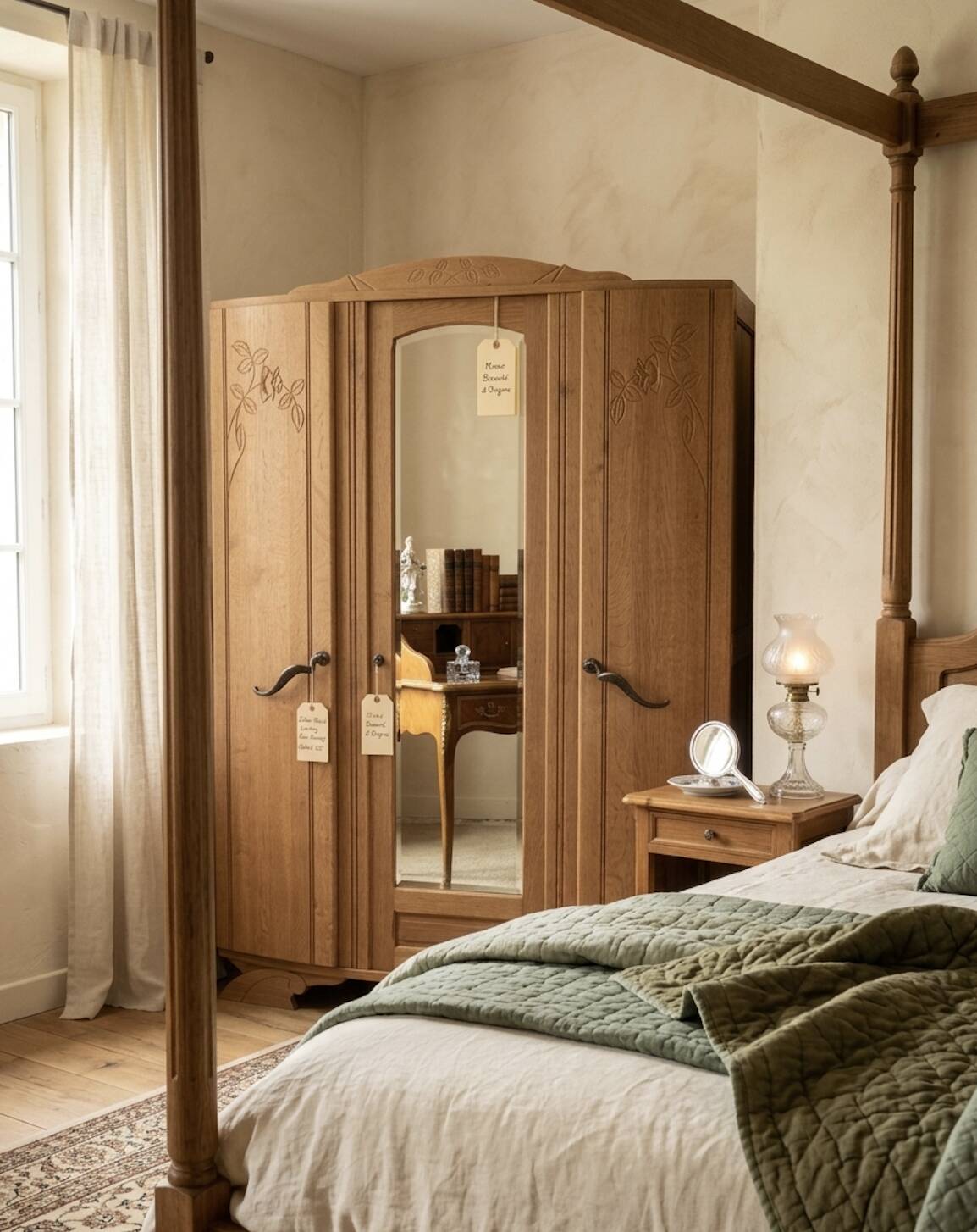 Armoire Art Déco rénovée