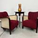Art Deco Bauhaus armchairs by Lajos Kozma for Thonet Mundus