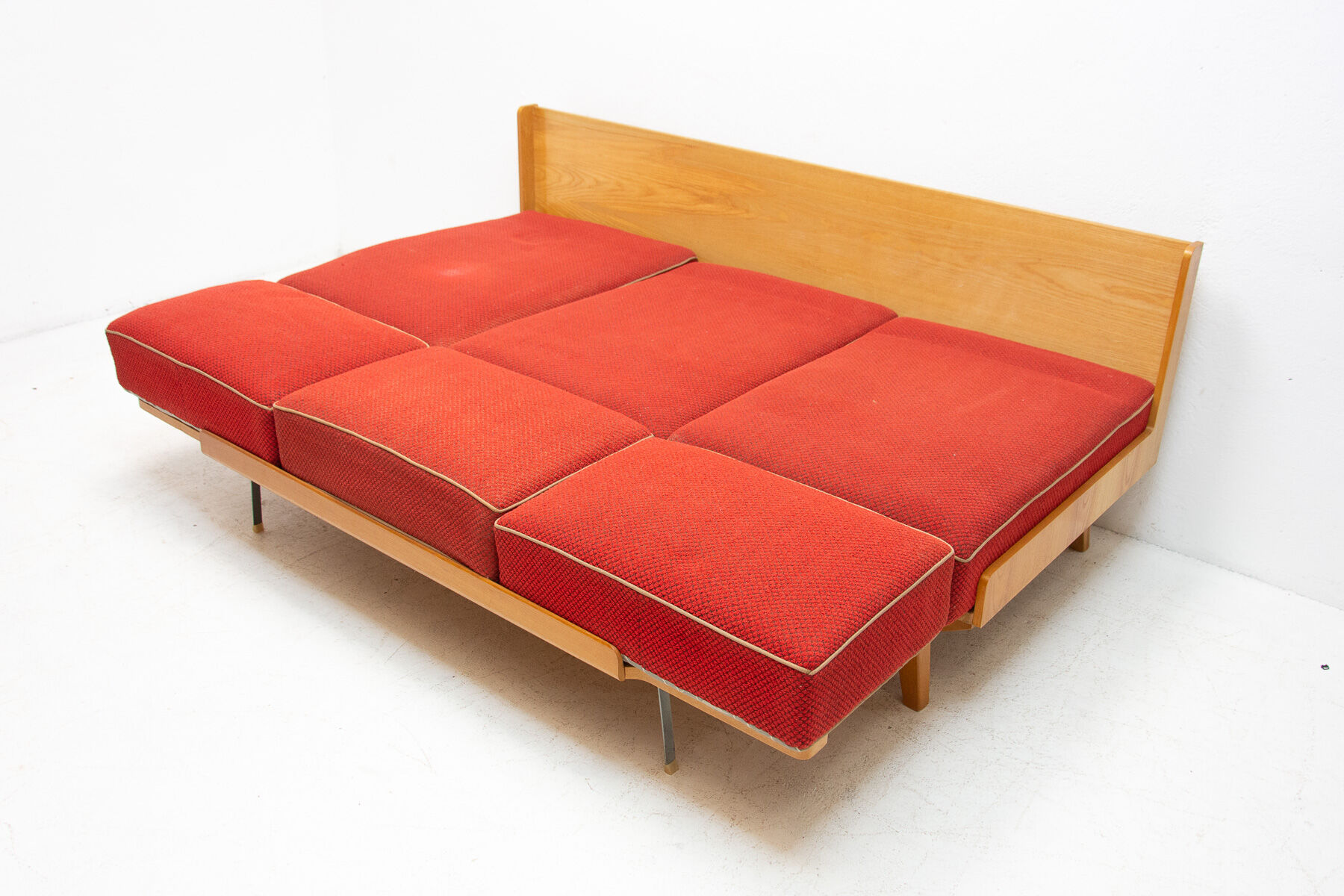 Mid century folding sofabed, 1960´s, Czechoslovakia