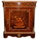 Napoleon III Support Table in Floral Marquetry