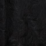 4x7 Cream & Black Angora Kilim Rug, 135x206Cm