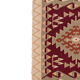Vintage turkish kayseri kilim rug 4' x 7'5"