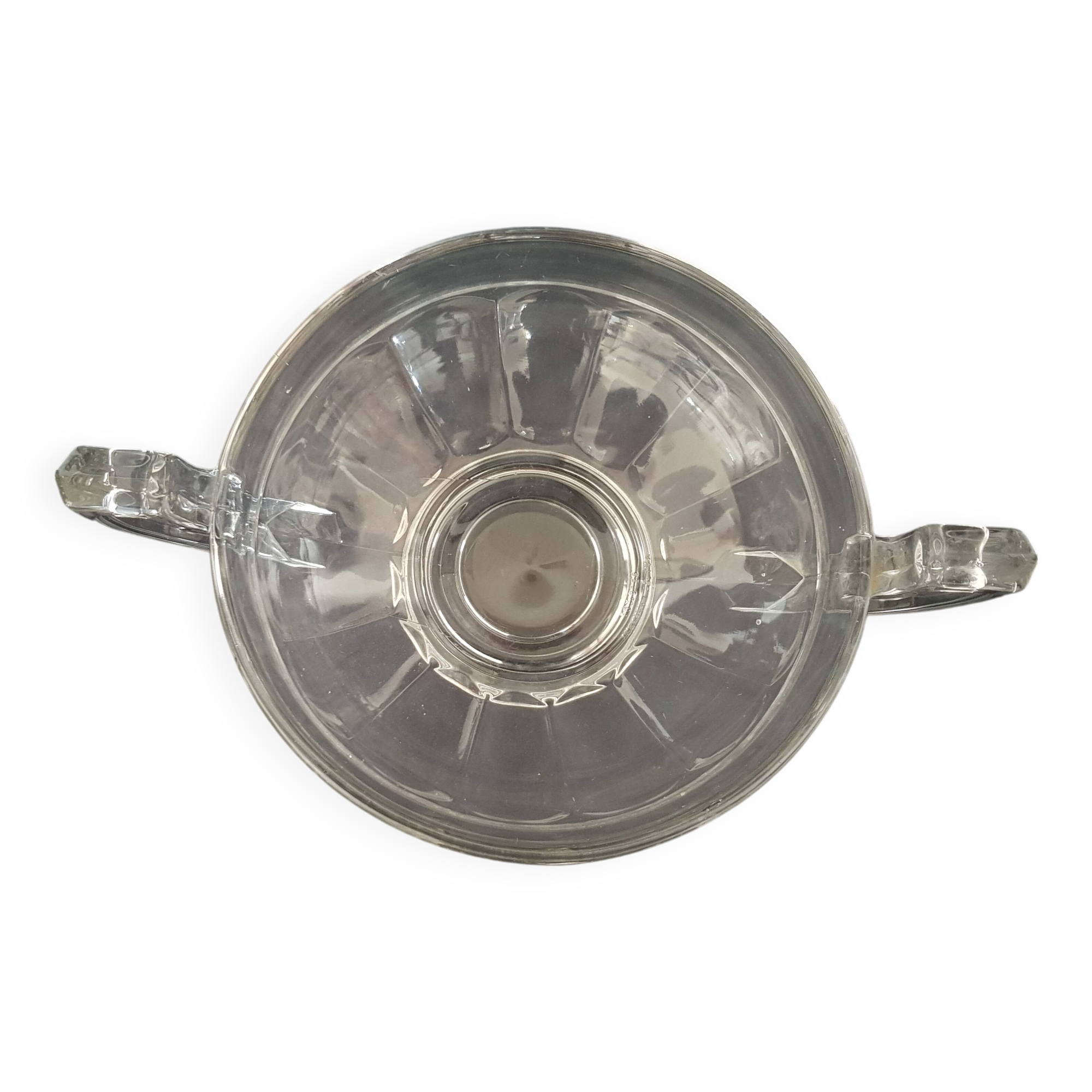 Noémie cup in Val Saint Lambert Art Deco glass