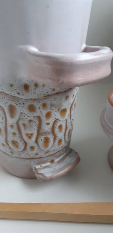 Vintage pickle pot signed Jean Austruy - Vallauris