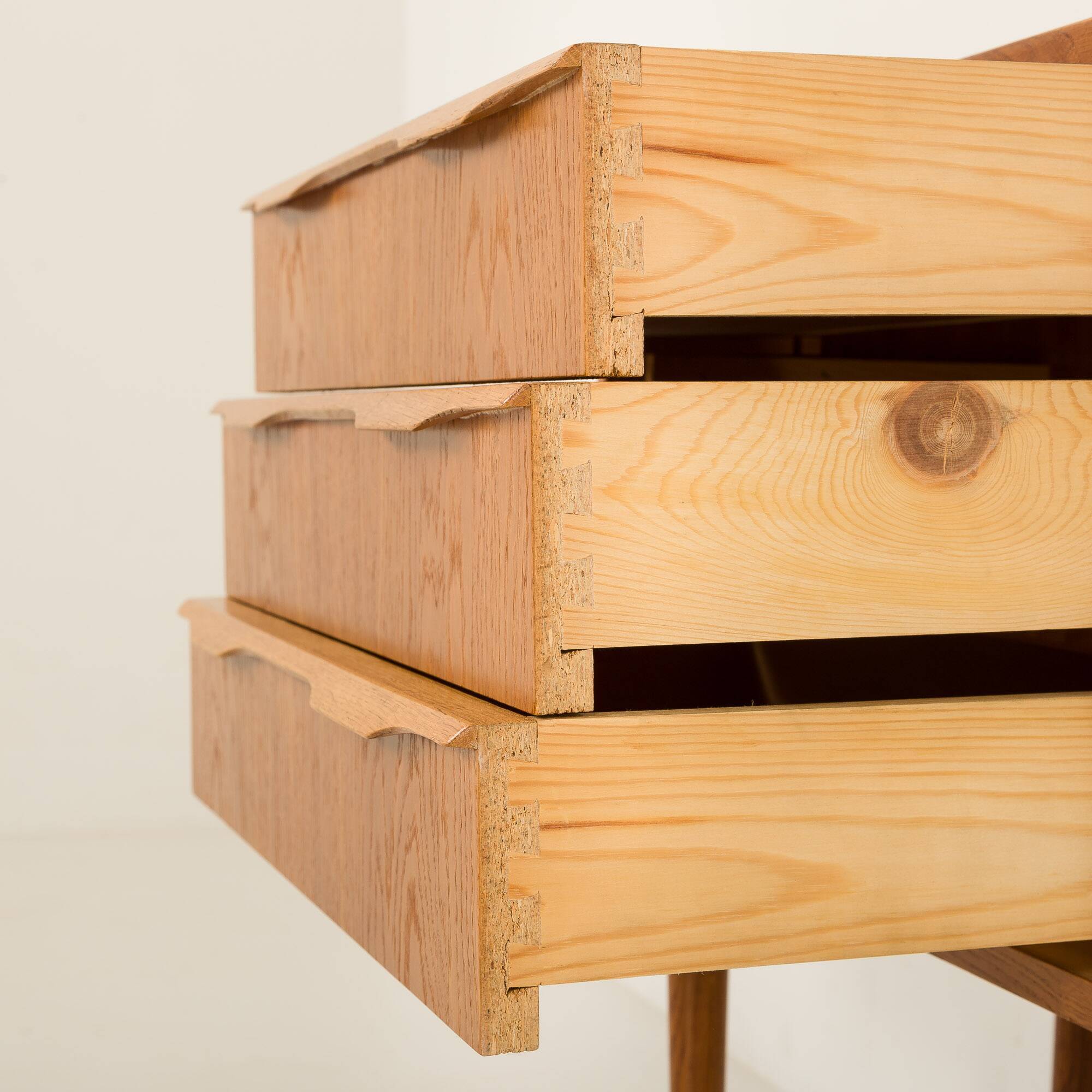 Small Danish mid century modern teak dresser, 1960s