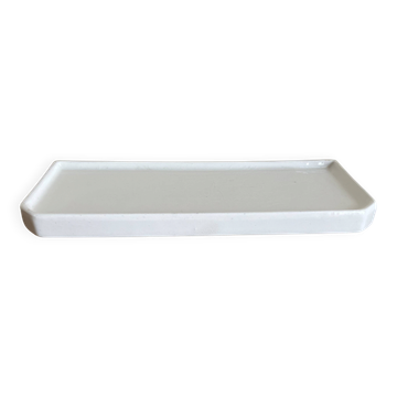 XS shelf tablet in white porcelain 1950 L30cm