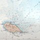 Map of the West Coast of France from Belle Ile to Noirmoutier Island 1981