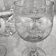 4 glasses wine or water in Baccarat crystal 1920 / 1930