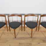 Mid-Century Teak Dining Table and Chairs Set by Hans Olsen for Frem Røjle,