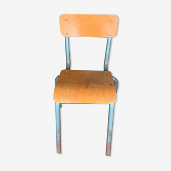 Chaise école vintage