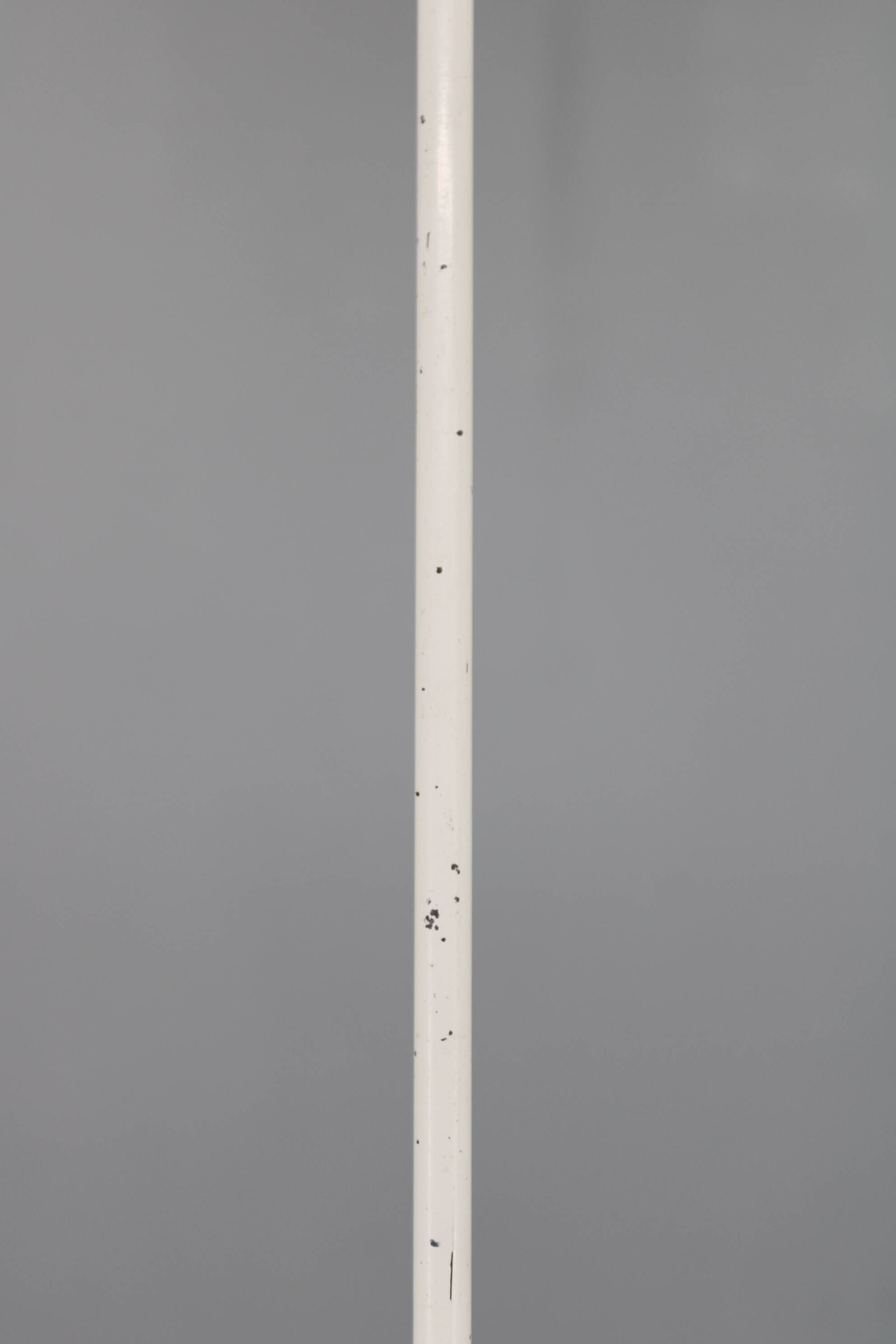 1950s Czechoslovak brass pendant with opaline glass diffuser