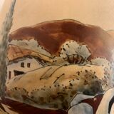 Vase ovoïde en grès basque Ciboure, Rodolphe Fischer et Richard Le Corrone