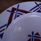 8 flat plates Moulin des Loups Hamage, model Ustaritz
