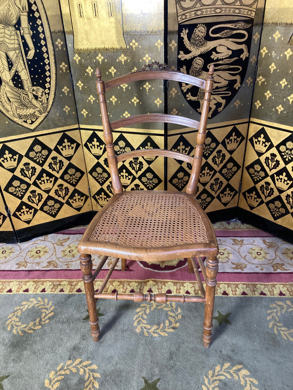 6 Art Nouveau chans chairs