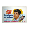 Affiche cinéma originale "3 bébés sur les bras" Jerry Lewis