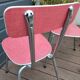Paire de chaises en formica vintage