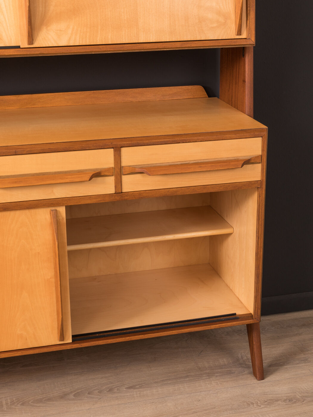 Buffet, shelving system from the 1950s