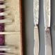 Cutlery sets, knives. Cutler Claude Sauzedde.