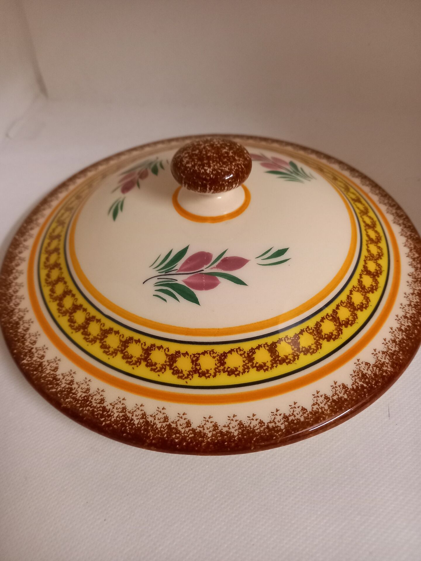 Vintage Breton vegetable dish