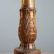 Antique neoclassical candelabrum in wood and iron, Italy, 19th century