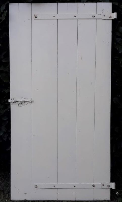 Door h175xl89.8cm cellar, outbuilding