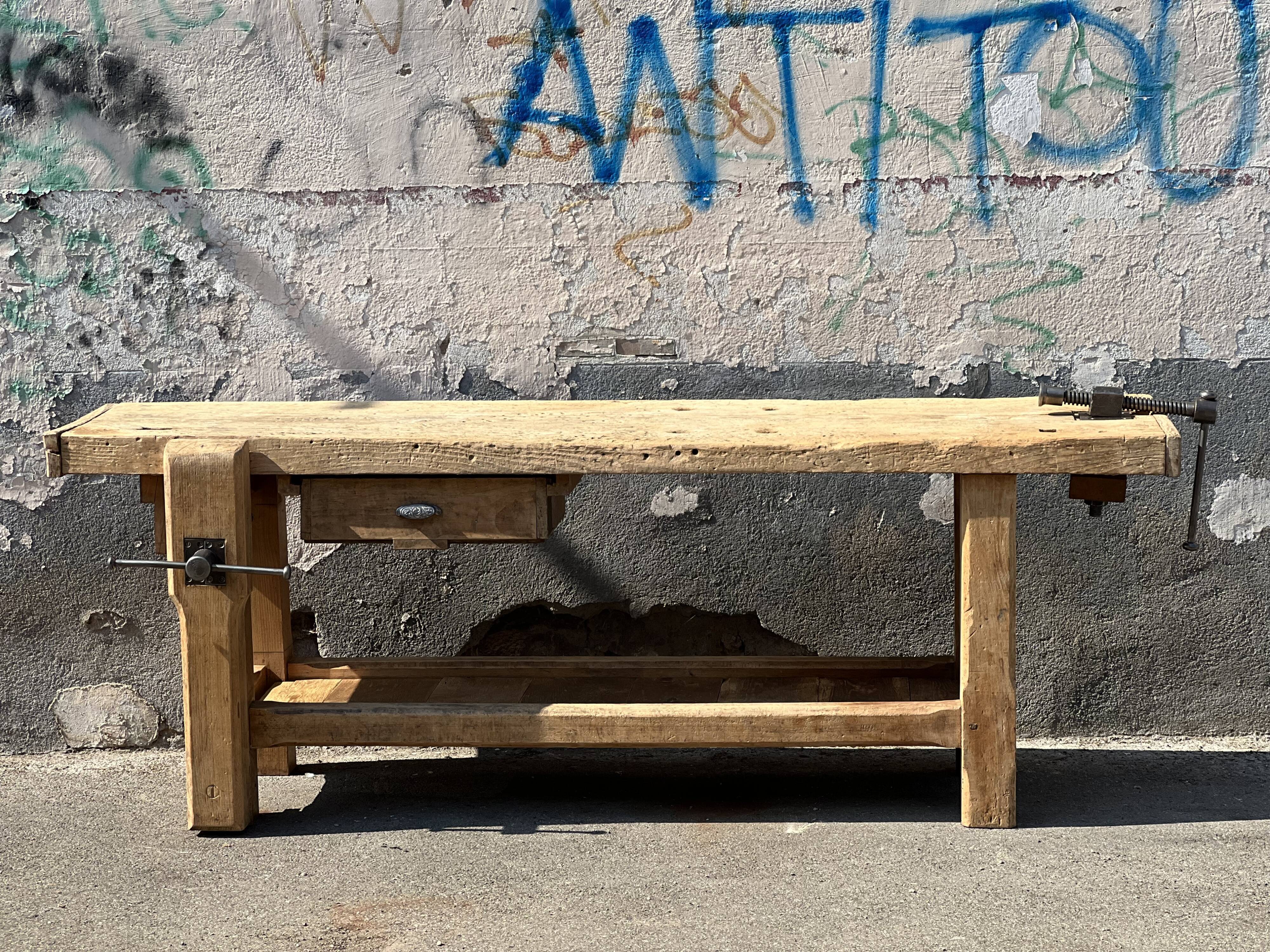 Old workbench renovated