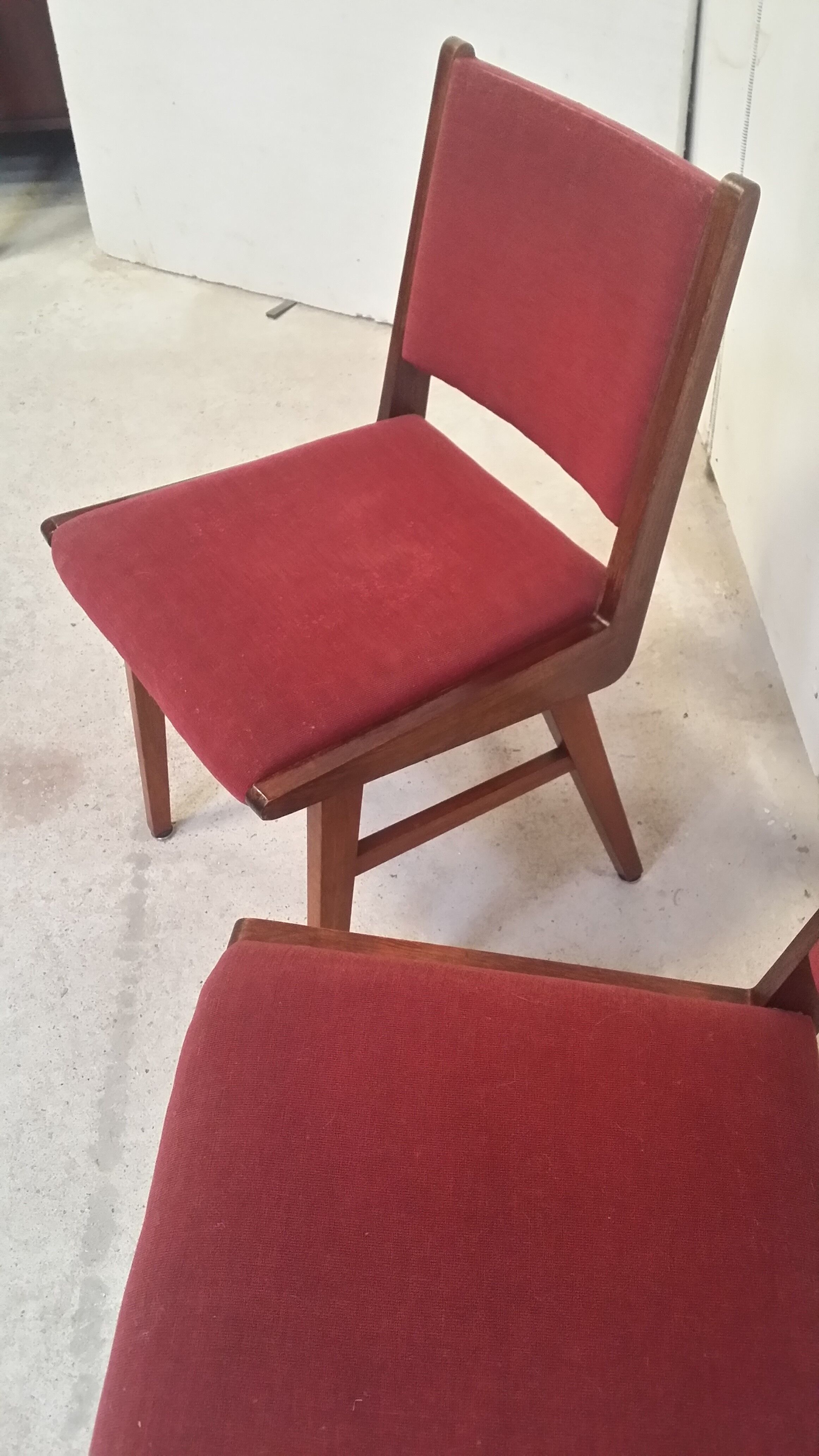 Pair of vintage chairs year 50