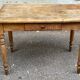 19th century Louis XVI solid wood desk