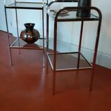 Pair of vintage 70s side table