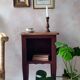 Renovated antique bedside table
