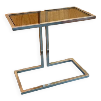 Table console bout de canapé années 70/80