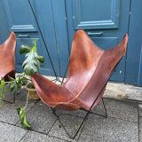 Pair of Butterfly armchairs